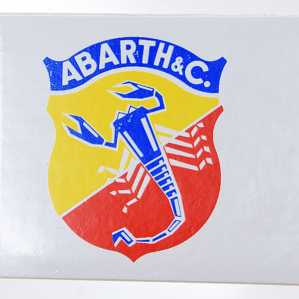 Registro Italiano ABARTH (RIA) Script Sticker