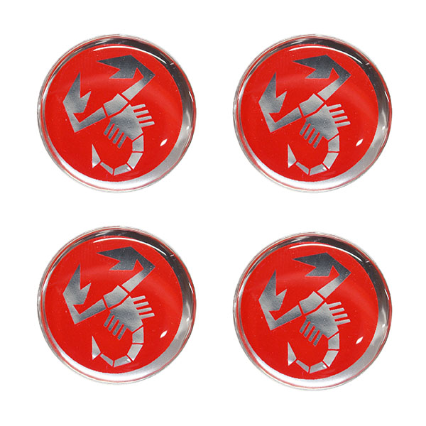 ABARTH  (Scorpion) 3D Sticker(21mm/4pcs)