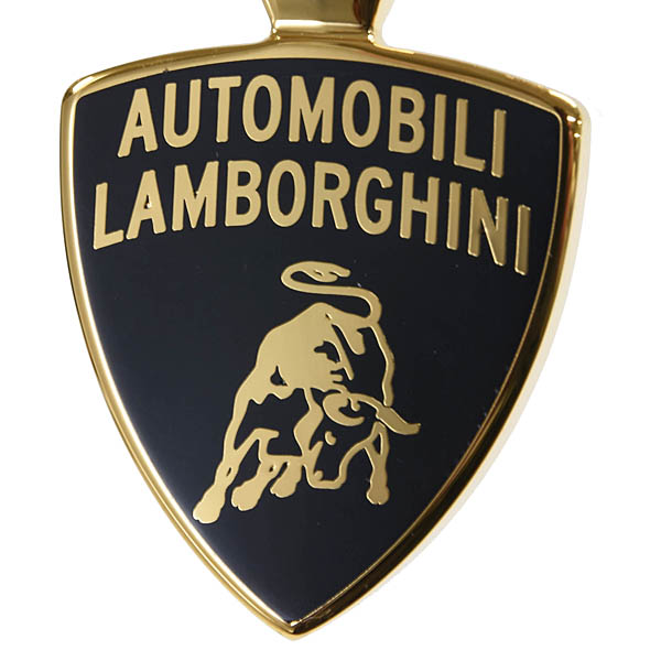 Lamborghini Emblem Metal Keyring (Gold)