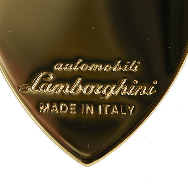Lamborghini Emblem Metal Keyring (Gold)
