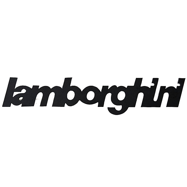 Lamborghini Script Embem