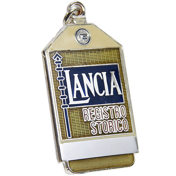 LANCIA Club Italia 30Anni. Silver Keyring