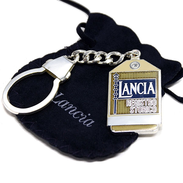 LANCIA Club Italia 30Anni. Silver Keyring