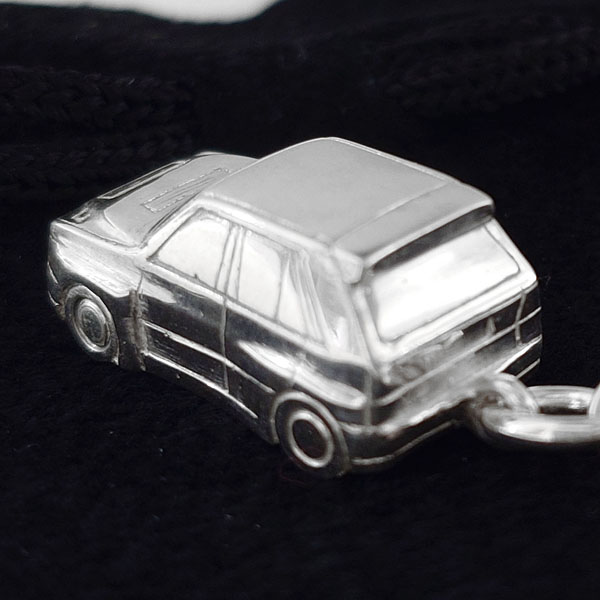 LANCIA Delta Evoluzione Sterling Silver Keyring