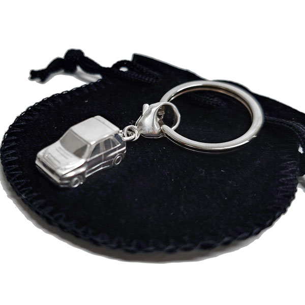 LANCIA Delta Evoluzione Sterling Silver Keyring
