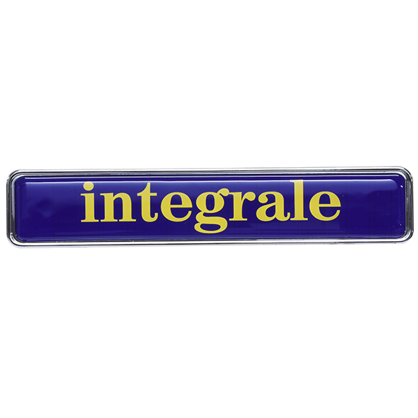 LANCIA(integrale)Emblem Plate/Blue