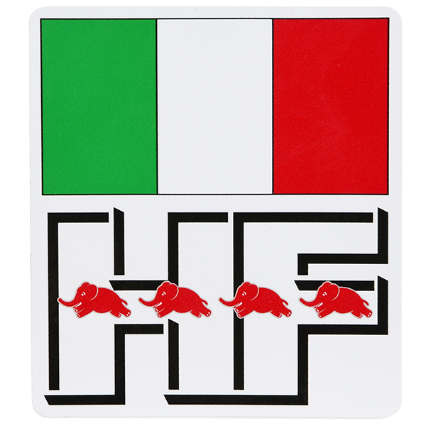 HF &イタリアンフラッグステッカー ※復刻版
