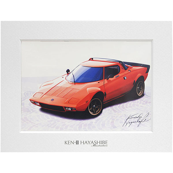 LANCIA Stratos Illustration by Kenichi Hayashibe