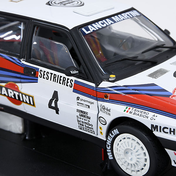 1/18 LANCIA Delta HF Integrale 8V 1989Rally Montecarlo Miniature Model