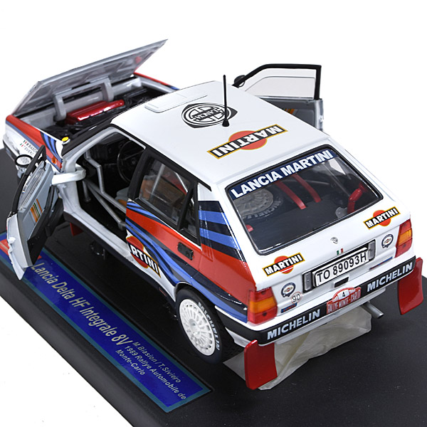 1/18 LANCIA Delta HF Integrale 8V 1989Rally Montecarlo Miniature Model