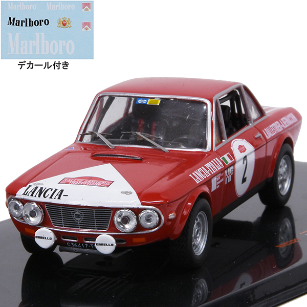 1/43 LANCIA Fulvia 1600Coupe HF 1972 Safari Miniature Model