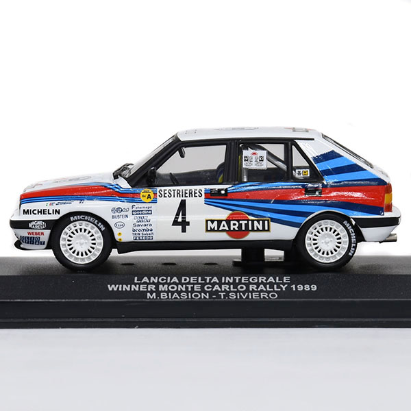 1/43 LANCIA Delta integrale 1989年 Rally Monte Carlo Winner 