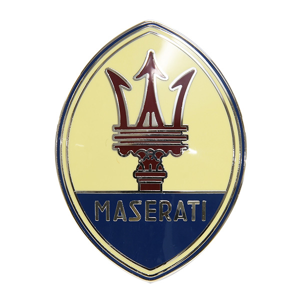 MASERATI Oval Colored Emblem (Small)