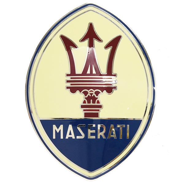 MASERATI  Oval Colored Emblem (Large)