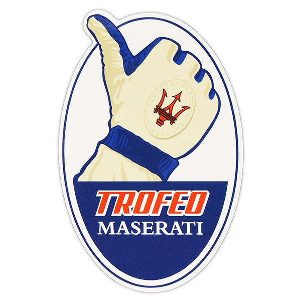 Trofeo MASERATIオフィシャルステッカー