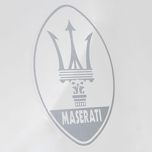 MASERATI Emblem Sticker(Silver)