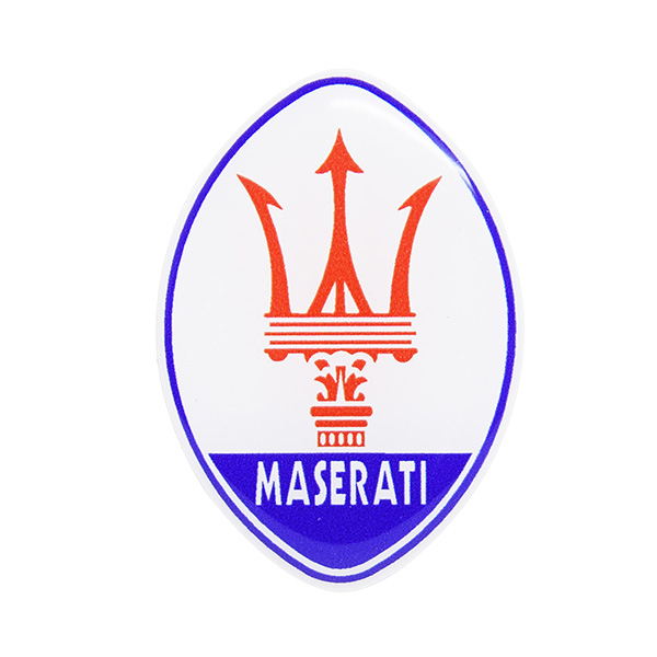 MASAERATI¥¨¥ó¥Ö¥ì¥à3D¥¹¥Æ¥Ã¥«¡¼ (SMALL)