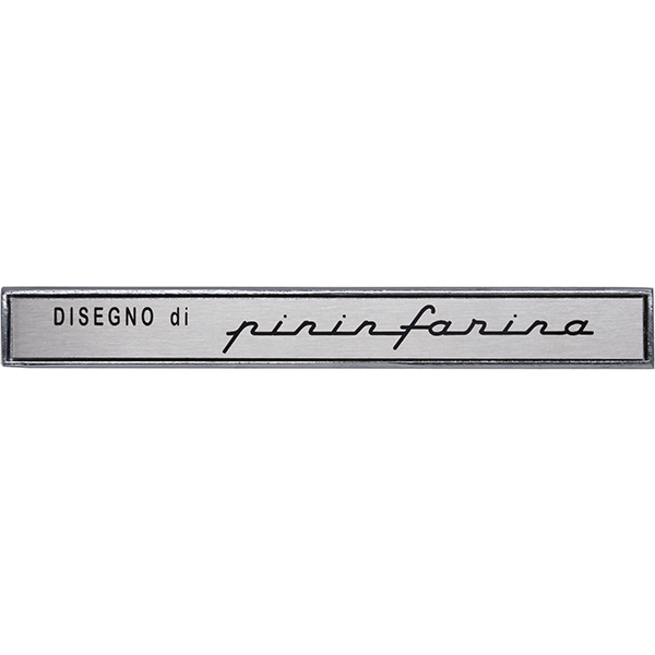 Pininfarina Script Plate