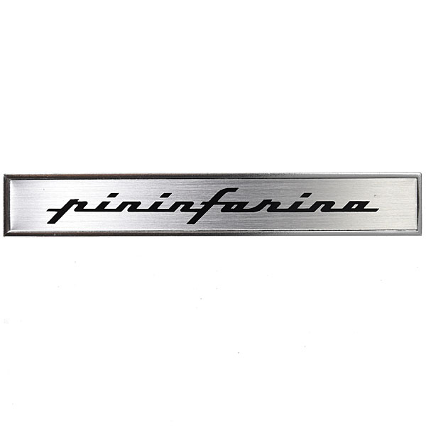 Pininfarina Script Plate