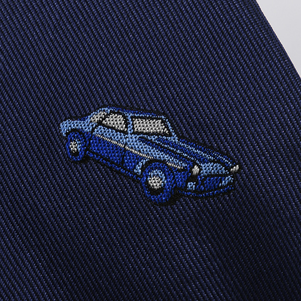 ZAGATO CAR CLUB Tie(Navy)