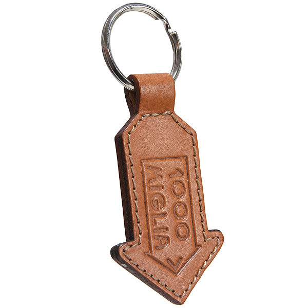 1000 MIGLIA Leather Keyring