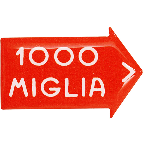 1000 MIGLIA Official 3D Sticker