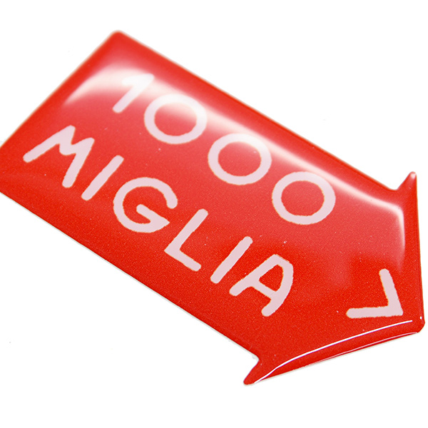 1000 MIGLIA Official 3D Sticker