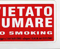 VIETATO FUMARE Sticker Set