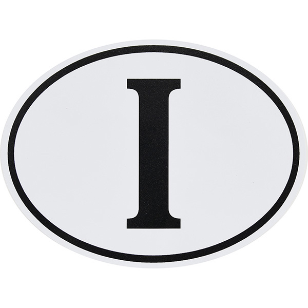 Nationality Sticker [I] (Large)