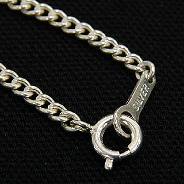 Quadrifoglio Sterling Silver Neckless  (for Men)