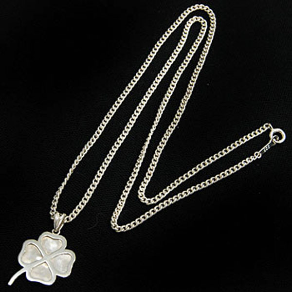 Quadrifoglio Sterling Silver Neckless (for Women)