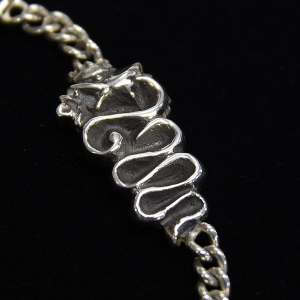 Alfa Romeo Sterling Silver Bracelet (Snake&Cross)