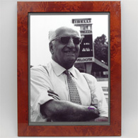 Enzo Ferrari signed photograph Frame