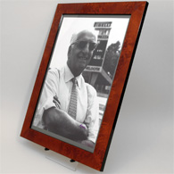 Enzo Ferrari signed photograph Frame