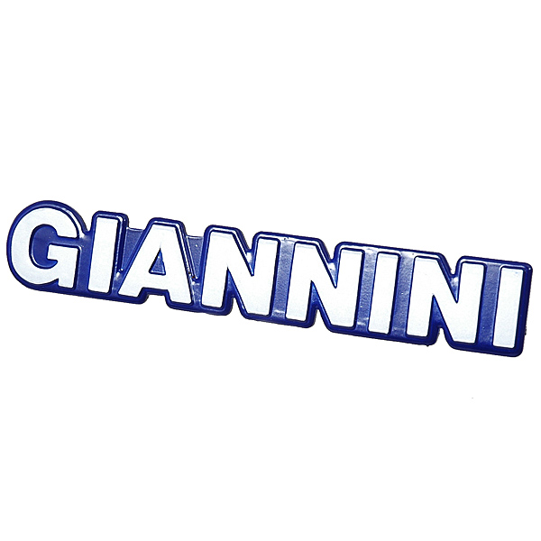 GIANNINI Logo Aluminum Emblem(Small)