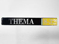 LANCIA THEMA 8.32 Rear Emblem