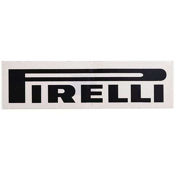 PIRELLI Logo Sticker(Black/Clear Based)