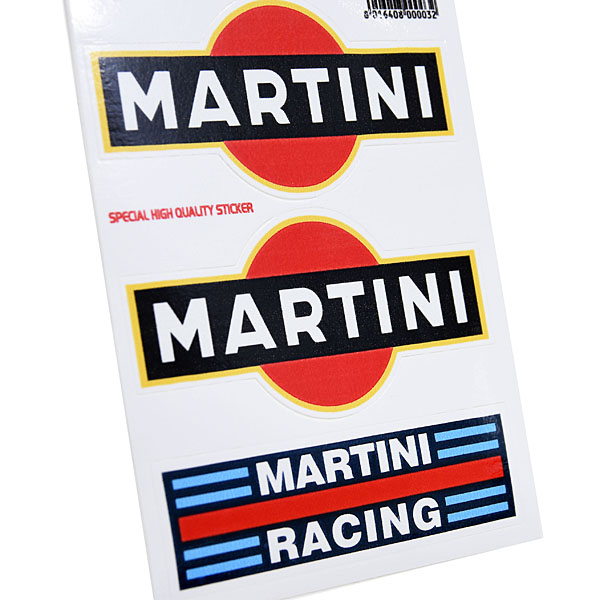 MARTINI&MARTINI RACING Sticker Set