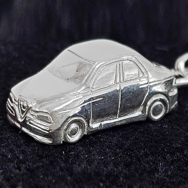 Alfa156GTA Sterling silver Keyring