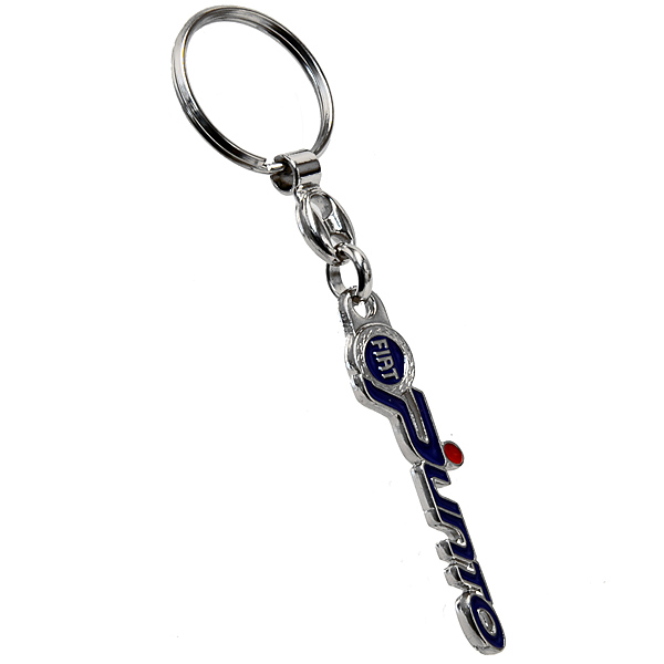 FIAT Grande Punto Metal Logo Keyring