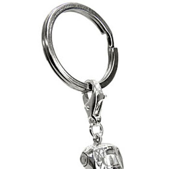 Alfa156 Sterling silver Keyring