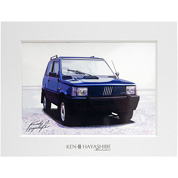 FIAT Panda 4*4 Irrustration by Kenichi Hayashibe