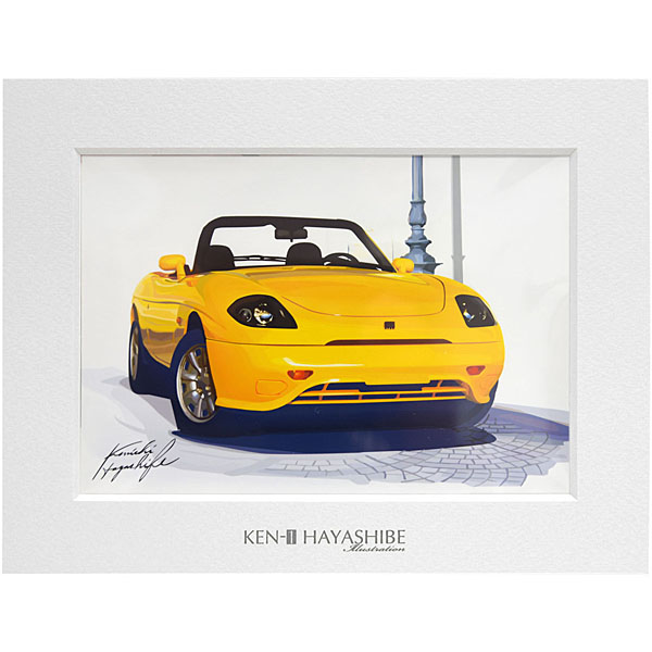 FIAT Barchetta Irrustration by Kenichi Hayashibe