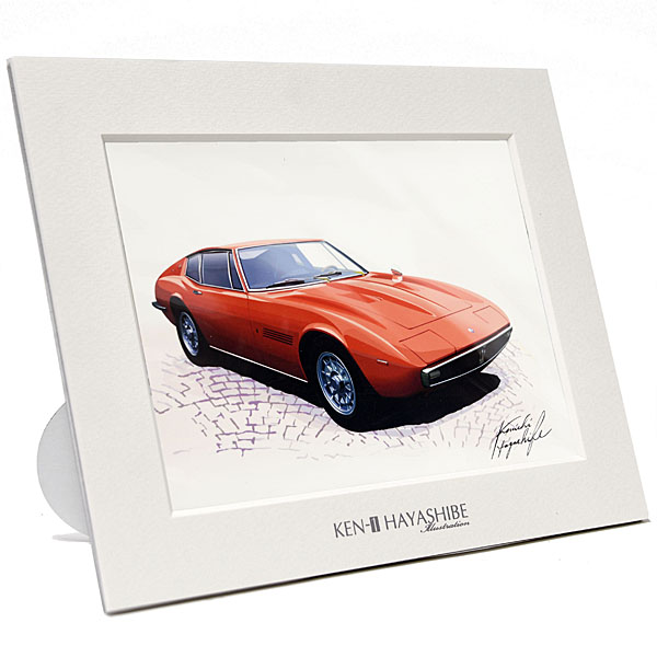 MASERATI Ghibli Irrustration by kenichi Hayashibe