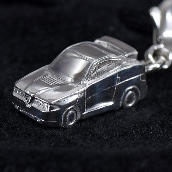 Alfa S.Z. Sterling silver Keyring