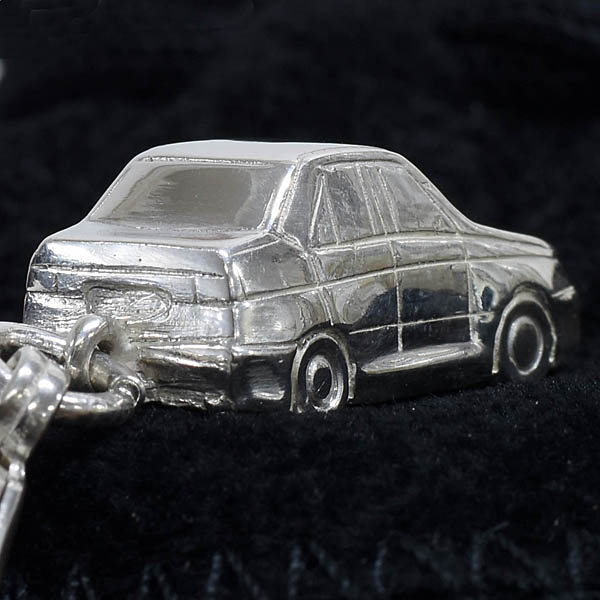 Alfa 155 Sterling silver Keyring