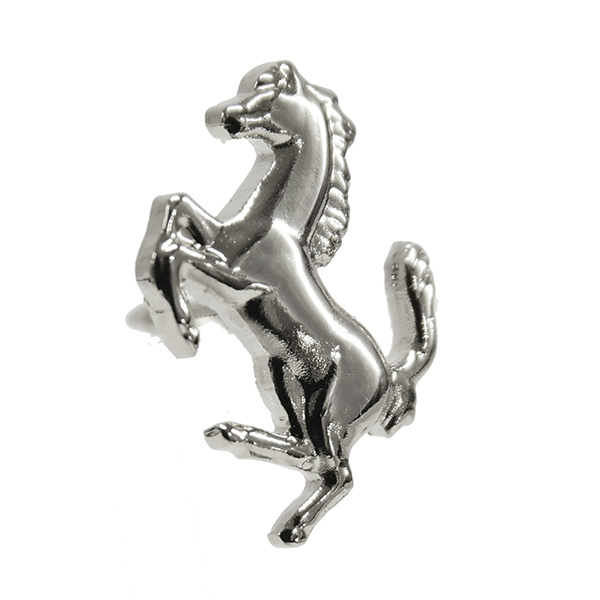 Ferrari Cavallino Pin Badge(Chrome Silver)