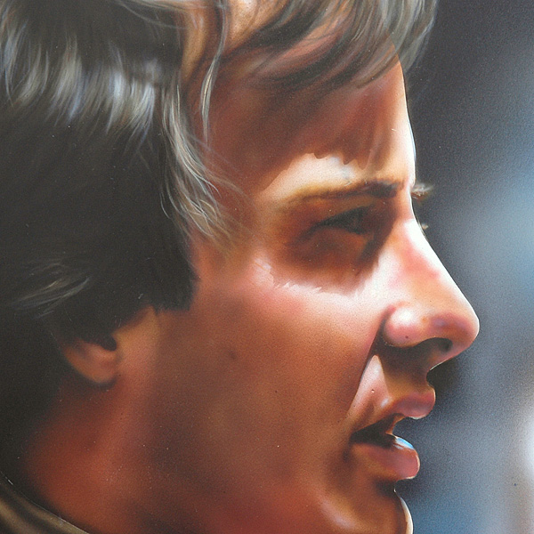 G.Villeneuve&H.Toivonen airbrush paint by Claudio Mazzi