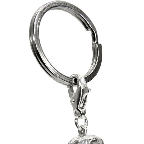 Alfa 164 Sterling silver Keyring