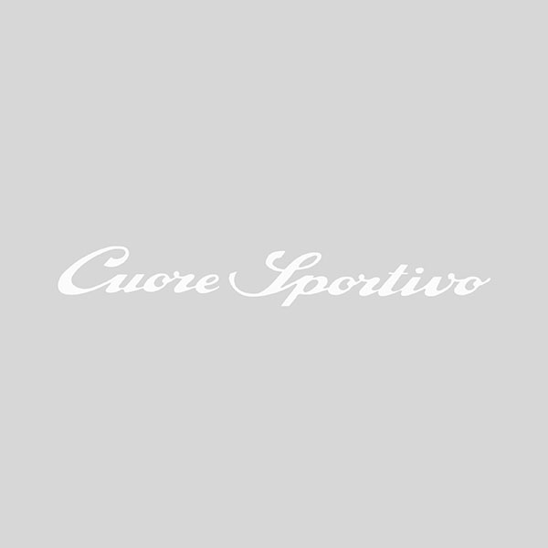 Alfa Romeo(Cuore Sportivo) Logo Script Sticker(100mm)